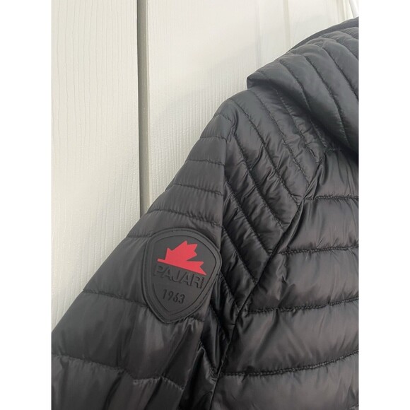Pajar Walcott Puffer Jacket Lightweight Packable Hooded Black Men XL - Picture 8 of 12